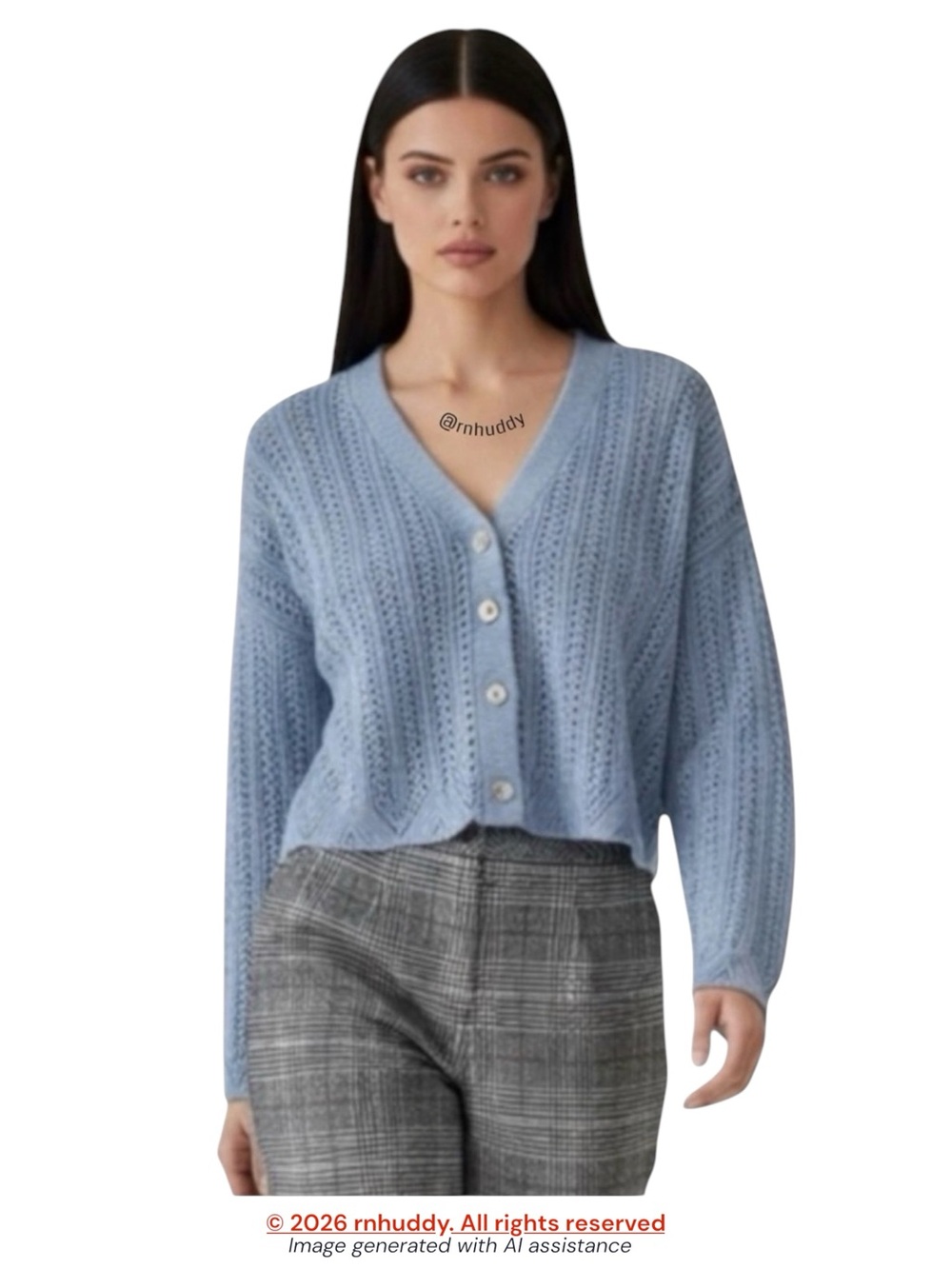 Frye M slate blue cardigan